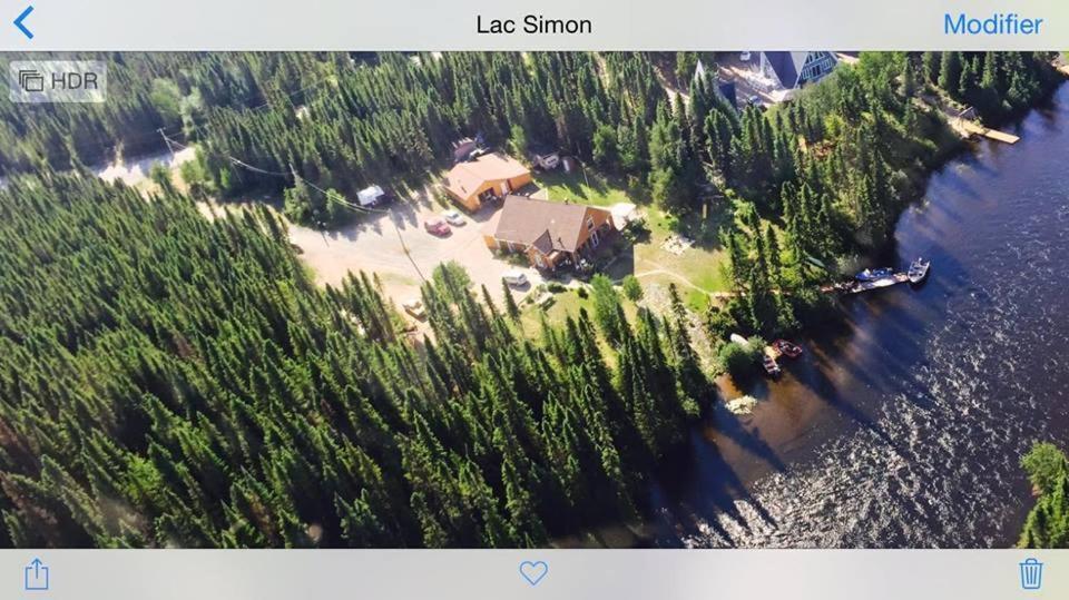 Gite De La Riviere Chibougamau Exterior foto